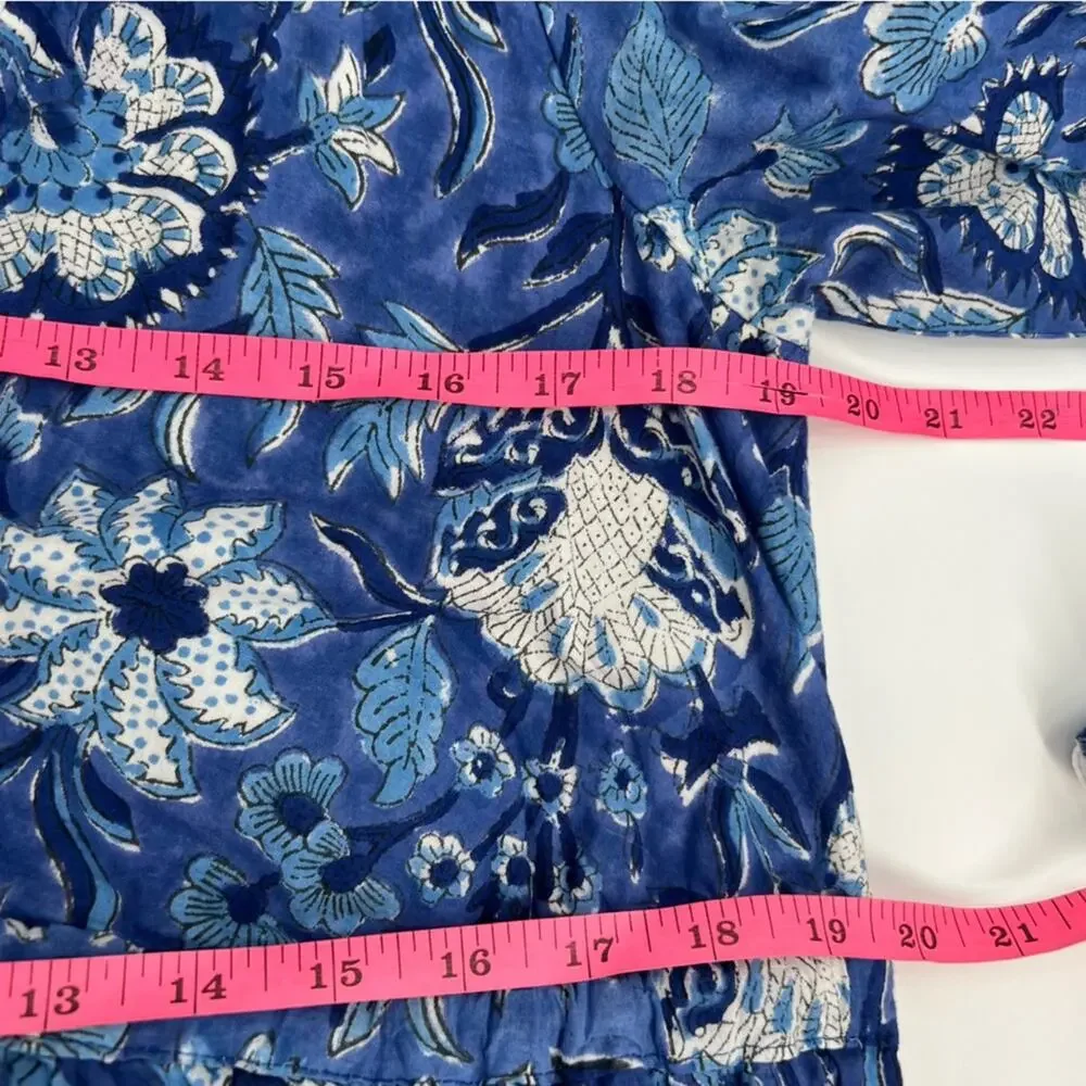 Neve & Noor Flora Dress in Royal Azure S/M - Picture 8 of 9